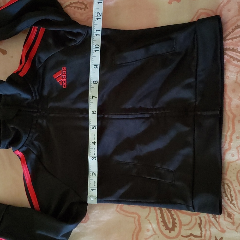 Bundle Red and Black Set Stripes Lines Athletic Sport Matching Set Track Suit Ja - Picture 6 of 16